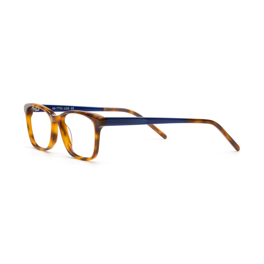 EUC NW77th Eyewear‎ Tiny Socks Eyeglasses Tortoise Blue Square Frame Trendy Chic